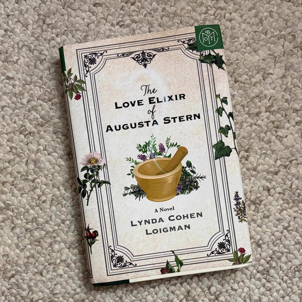 The Love Elixir of Augusta Stern Book BOTM Edition